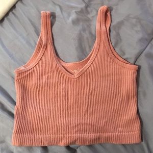 Out from Under “Drew” Seamless Ribbed Bra Top